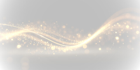 Premium golden dust explosion with radiant metallic shine and scattered sparkling glitter effect. png  © Strongstock03