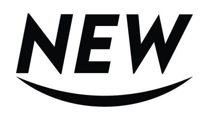 New text typography logo style design icon © ShafiqGFX