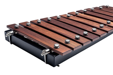 Vibrant Close-Up of a Xylophone Instrument