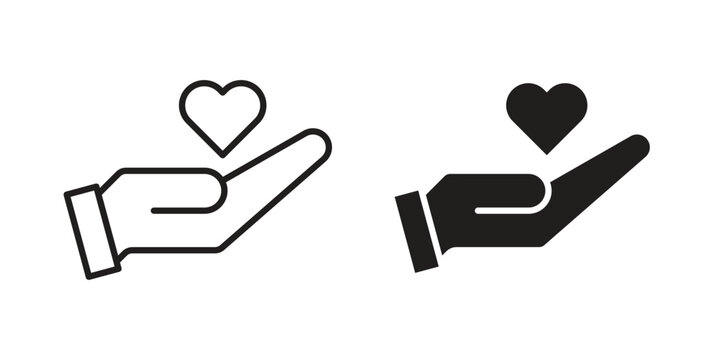 Quality of life icon vector illustrations. vector glyph flat icons