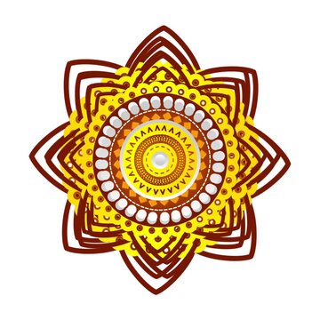 Traditional Indian Rangoli Mandala Video - Abstract Floral Decoration Design for Festivals and Celebrations A vibrant and intricate Mandala Rangoli animation featuring traditional Indian floral patter