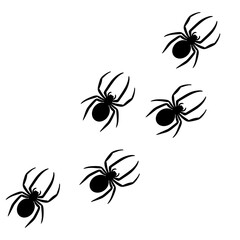 Spider Pattern Background for Spooky Halloween Celebration