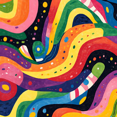 Tile or carpet pattern background with decorative, symmetrical elements. Ideal for wallpaper, textiles, or digital design projects.