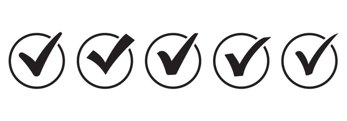 Digital Verification Icon. Modern Tick Mark Symbol. Tick Mark Icon. © PrimeGem Vectors