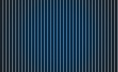 Obraz premium A digital artwork featuring a gradient blue background with thin white vertical lines