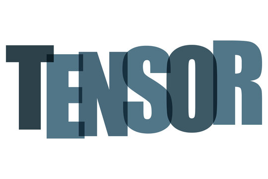 TENSOR isolated on Transparent Background