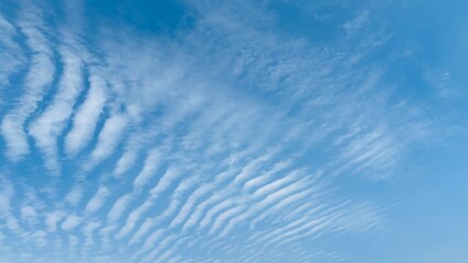 blue sky with clouds