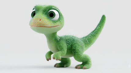 cute animals and attractive colors on a plain background