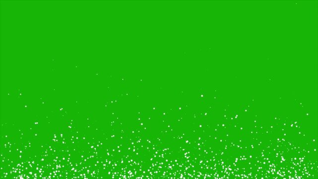 Dust particals flying against black background. Snowflakes overlay isolated on chroma key footage, Abstract white Fire Particles Animated Background. abstract dust fail video with black background