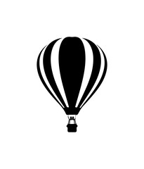Obraz premium Hot Air Balloon Silhouette