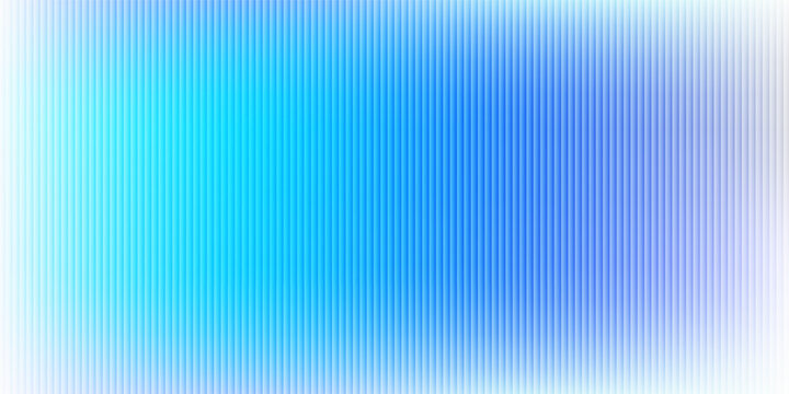 Abstract vertical blue light bar pattern background with glowing cyan center, creating a vibrant digital sound wave or equalizer effect, isolated on
