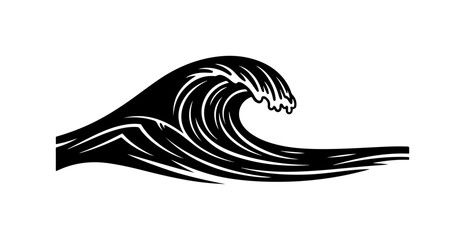Ocean Wave Illustration