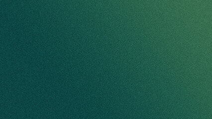 Deep Forest Green Gradient Background with Film Grain