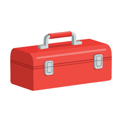 Red Toolbox for DIY Projects and Home Repairs
