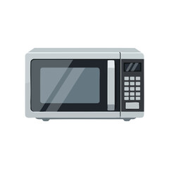Fototapeta premium Modern Microwave Oven for Kitchen Use Electronic Appliance