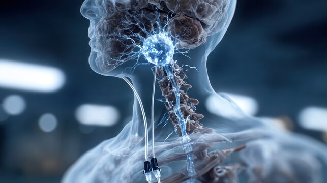 High-Fidelity Medical Visualization of Brain Stimulation Device