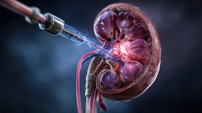 High Fidelity Visualization of Bladder with Urinary Catheter Insertion