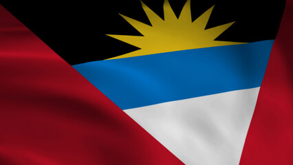 Antigua And Barbuda National Flag