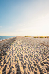 Fototapeta premium Beach on Possidi Cape on Kassandra peninsula, Halkidiki (Chalkidiki) in Greece
