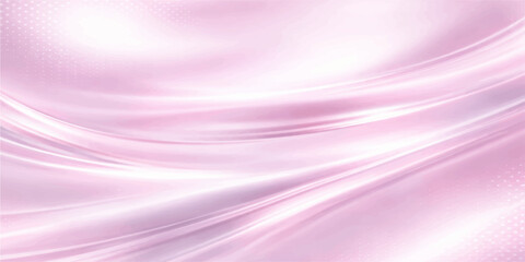 Fototapeta premium An abstract pink and violet background features soft magenta waves and silk-like digital curves creating an artistic gradient motion pattern for a modern wallpaper backdrop