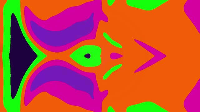 Vibrant Abstract Patterns in Motion Graphics.
