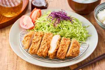 ロースとんかつ定食