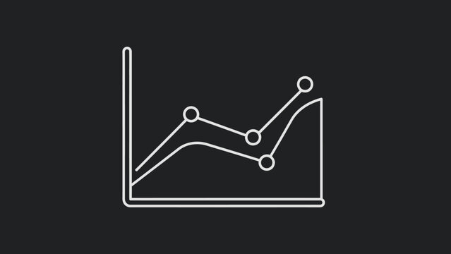 Simple Line Graph Illustrating Data Trends Over Time.