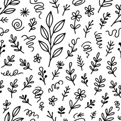 Fototapeta premium seamless floral pattern