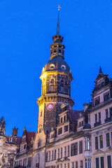 Obraz premium Historical panorama of the city of Dresden
