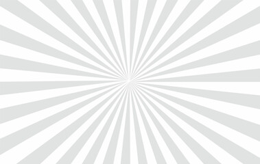 Obraz premium A gray and white abstract background with a sunburst pattern radiating from the center