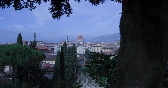 Historic Florence Skyline with Duomo and Giotto&rsquo;s Campanile, Italy