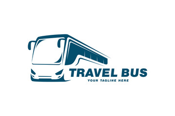 modern travel bus logo simple transport illustration design © MadeDirgaPepe