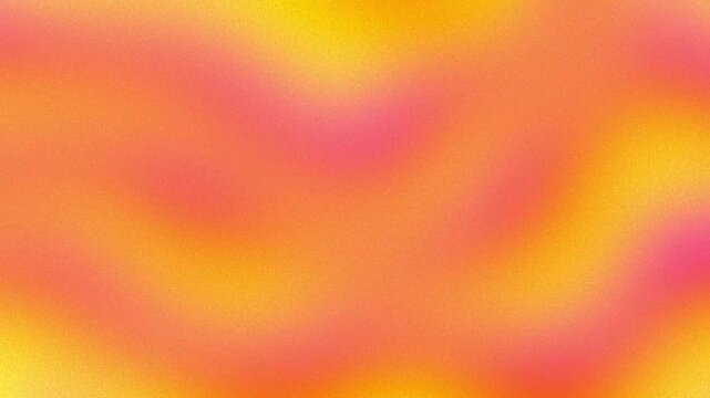 Groovy warm tone liquid gradient smooth background wave animation