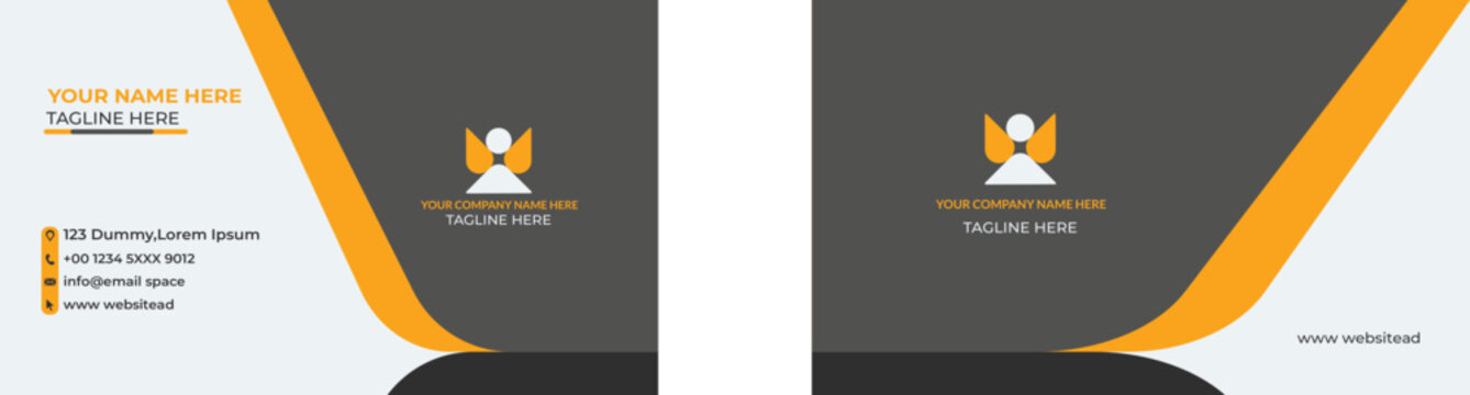 Simple Creative and Professional Business card Template Design