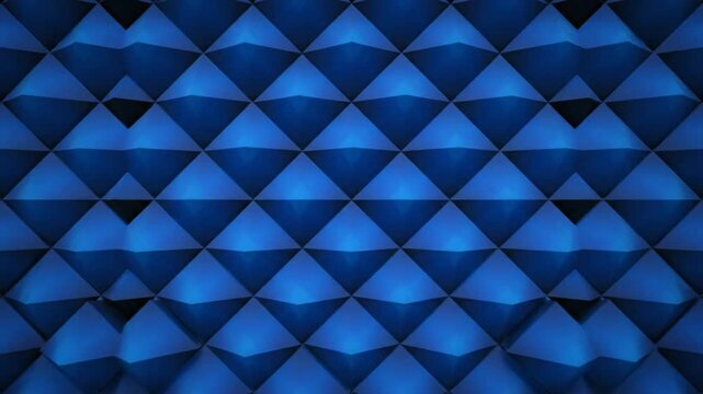 Abstract background of blue geometric shapes with a textured diamond pattern for design and business concepts