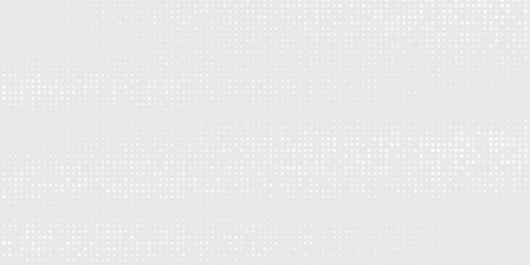 Abstract rectangle dot white gray wave light technology texture background. Abstract big data digital concept art
