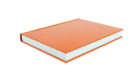 Fototapeta premium Orange Hardcover Book