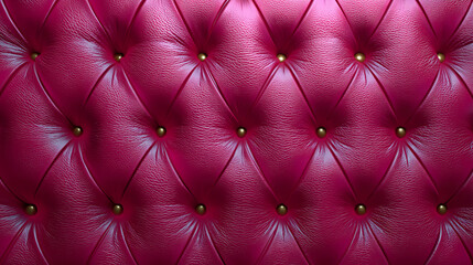 Fototapeta premium Tufted Leather Upholstery