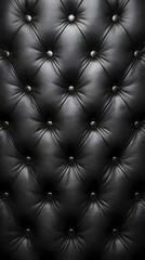 Fototapeta premium Tufted Leather Upholstery