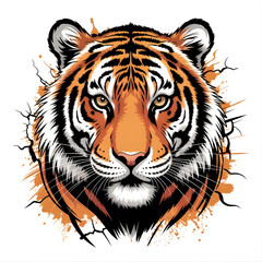 Fototapeta premium tiger design