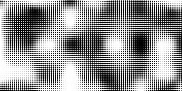 Halftone dotted abstract background. Grain gradient texture background with dots. Noise Stipple pointillism pattern. Sand, grain, grunge stipple effect.