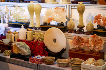 Southeast Asian style jade carvings © Steve