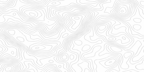 Abstract pattern with lines . Abstract Vector geographic contour map and topographic contours map background. Abstract white pattern topography vector background. Topographic line map background. © armans