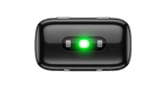 Single smartwatch sensor green led light