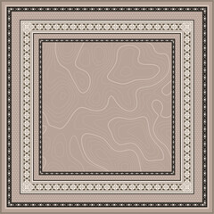 Elegant Red Floral Scarf with a Decorative BorderElegant Red Floral Scarf with a Decorative Border Elegant Square Scarf with Intricate Geometric Motif
