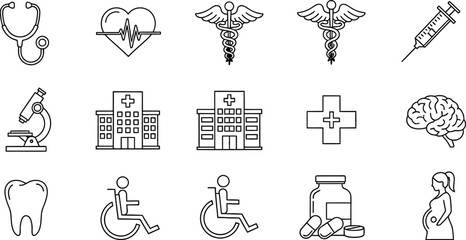 set of medical instruments