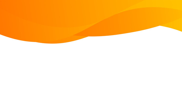 orange and white business wave banner background. overlapping vector waves background.abstrac bacground illustration