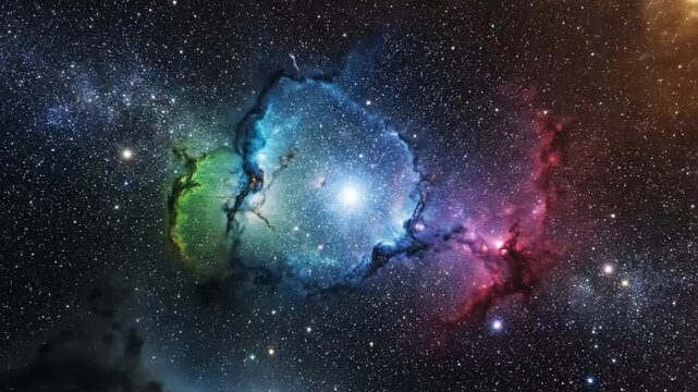 Exploring the formation and impact of a supernova in deep space