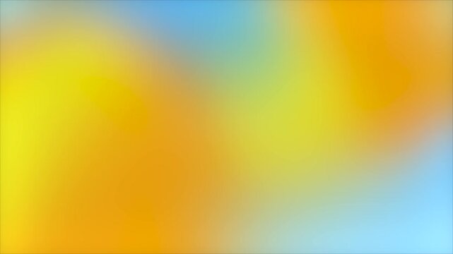Vibrant orange and yellow gradient background with soft blur effect