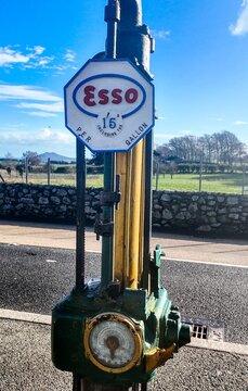 old gas pump
